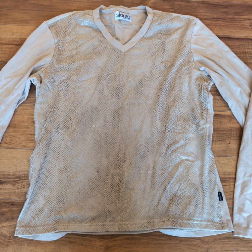 Sfarzo Milano Men's Vintage Long Sleeve Shirt size XL